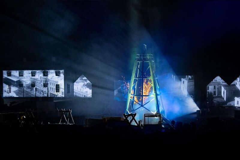 Aura Sound and Light Show at Sovereign Hill - Log Cabin Camp Venues