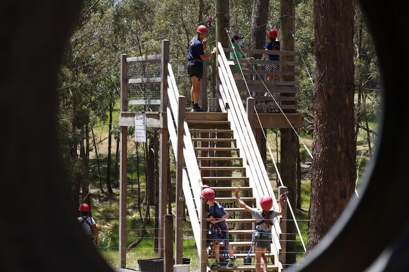 Dual Zipline - Log Cabin Camp Venues