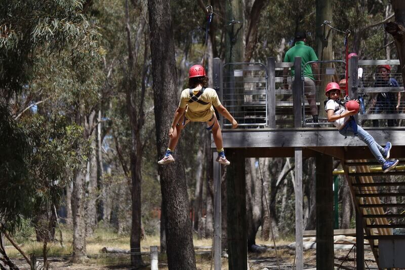 Dual Zipline - Log Cabin Camp Venues