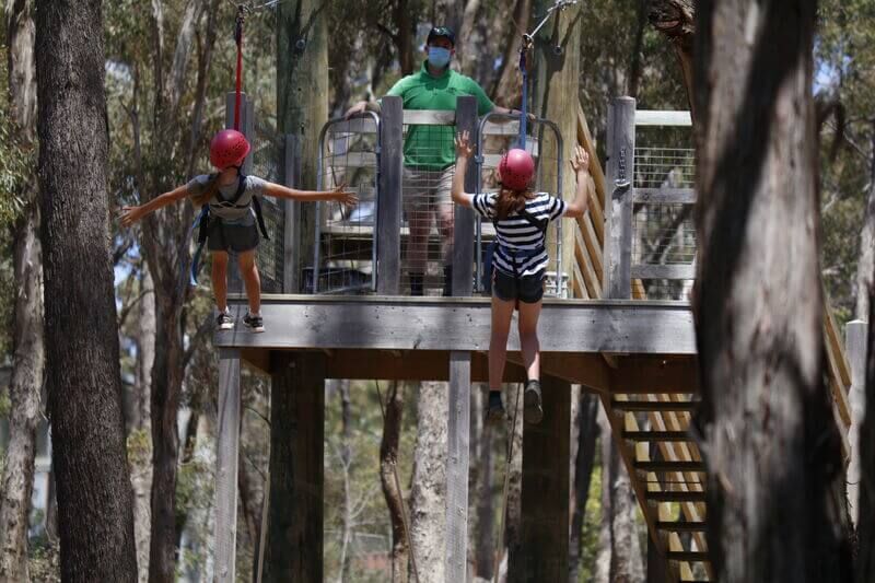 Dual Zipline - Log Cabin Camp Venues