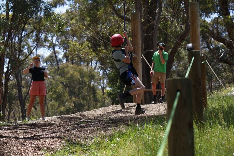 Dual Zipline - Log Cabin Camp Venues