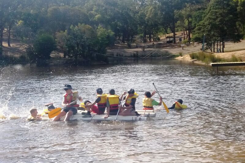 Raft Building - Log Cabin Camp Venues