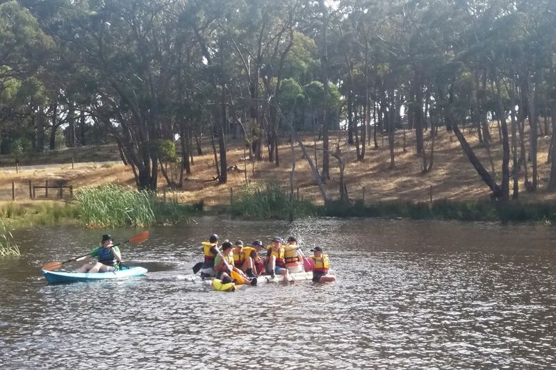 Raft Building - Log Cabin Camp Venues