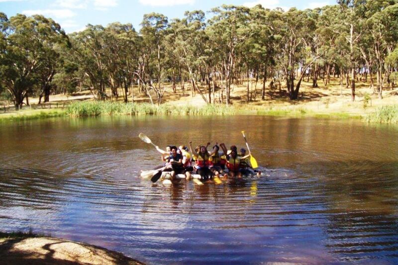Raft Building - Log Cabin Camp Venues