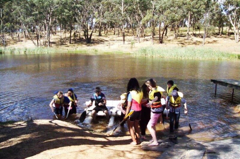 Raft Building - Log Cabin Camp Venues