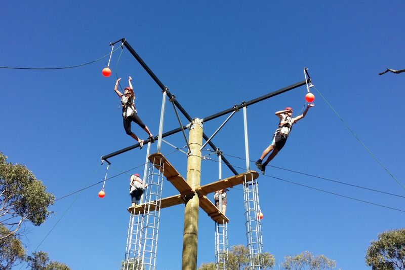 4 Person Leap of Faith