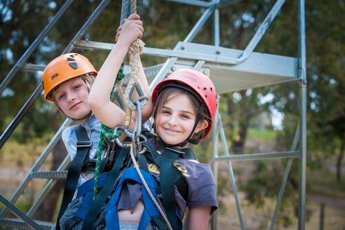 Flying Fox - Log Cabin Camp