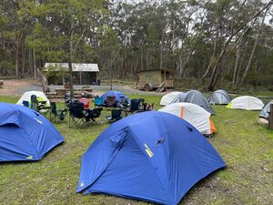 All set up for camp - Adekate Bush Tent Site