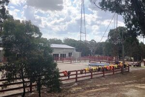 Barn Arena at Log Cabin Camp Creswick