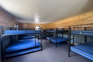 Bunkroom Accommodation at Log Cabin Homestead Creswick