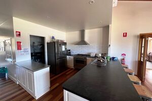 Commercial Kitchen at Log Cabin Homestead Creswick