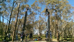 Crate Stacking - Log Cabin Camp