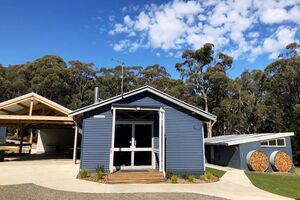 Dining Hall & Amenities Building at Adekate Camp Dean