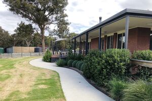 Gardens and Lawns at Log Cabin Homestead Creswick