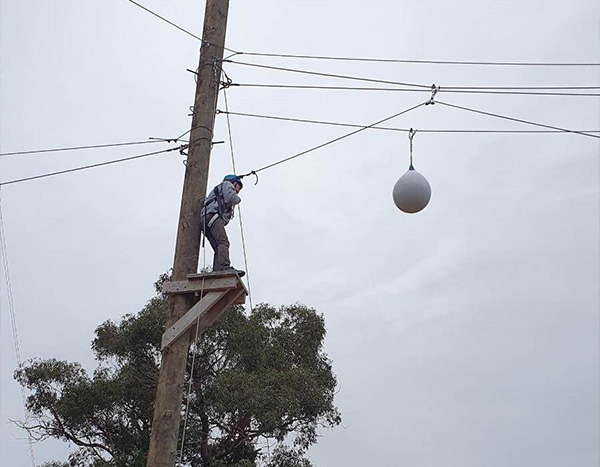 Leap of Faith - Log Cabin Homestead Creswick