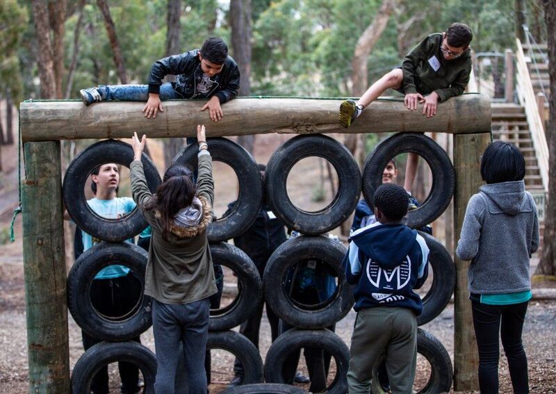 Tyre Wall - Log Cabin Camp