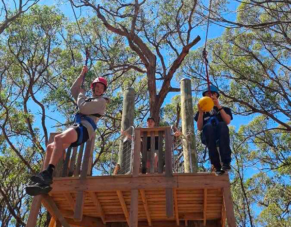 Ziplining - Adekate Camp
