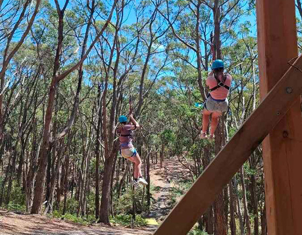 Ziplining - Adekate Camp