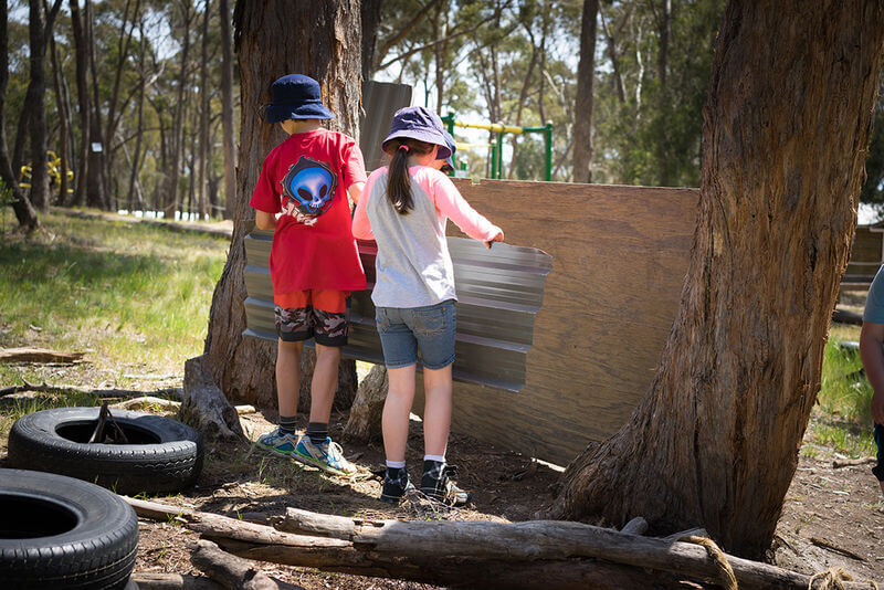 Teamwork - Log Cabin Camp