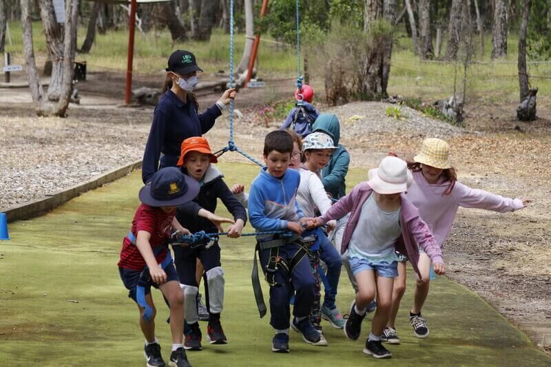 Teamwork - Log Cabin Camp