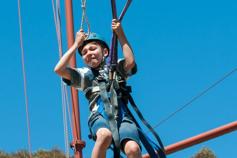 Log Cabin Camp Values - Facing Fears
